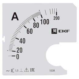 Шкала сменная для A961 100/5А-1,5 EKF