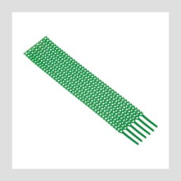 Хомут гибкий (20 шт.) зеленый FlexSTRAP EKF