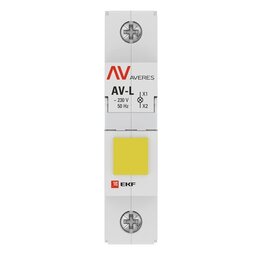 Сигнальная лампа AV-L желтая EKF AVERES