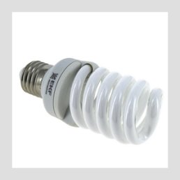 Лампа энергосберегающая FS-спираль 15W 2700K E14 10000h EKF Simple