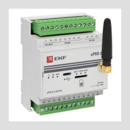 Контроллер базовый ePRO 24 удаленного управления 6вх4вых 230В WiFi GSM с внешней антенной EKF PROxima