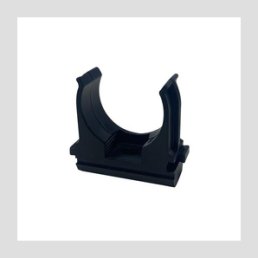 Крепеж-клипса для монтаж. пист. d16 мм (100 шт) черная EKF-Plast