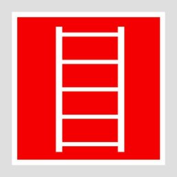 Знак F 03 "Пожарная лестница" (200x200) фотолюминесцентный EKF PROxima